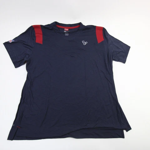 Houston Texans Nike NFL On Field Apparel Dri-Fit Short Sleeve Shirt Men's Used Cover