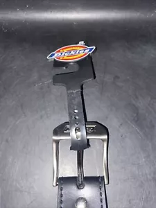 Dickies Para Hombre Recubierto Cinturón de Cuero Diseño y Hebilla de Punta Talla 30-32 Nuevo con Etiquetas - Imagen 1 de 4
