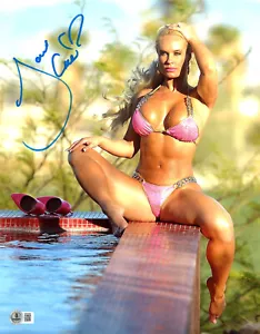 COCO AUSTIN SIGNED AUTOGRAPH 11X14 PHOTO BAS BECKETT ICE LOVES COCO ICE T - Picture 1 of 1