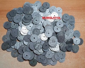 FRANCO. LOTE DE 10 MONEDAS DE 25 CÉNTIMOS 1937. DE LAS DE LA IMAGEN CIRCULADAS. - Foto 1 di 1
