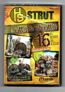 H.S. Strut Cutt'n & Strutt'n Turkey Hunting Bow Big Bucks Hunts Lot DVD - Picture 1 of 1