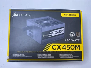 Corsair CX Series CX450 450W 80 Plus-Bronze ATX Power Supply - USED - Photo 1/4