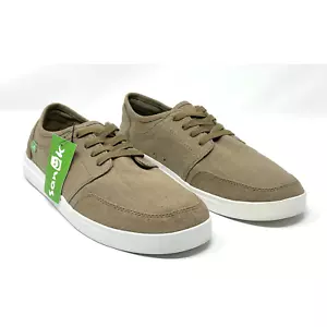 Tenis con cordones Sanuk Vagabond para hombre 11,5 zapatillas informales caqui bronceado - Imagen 1 de 9