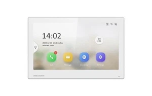 Hikvision DS-KH6350-WTE1 Gen2 IP-Based 7 inch Indoor Intercom Station Wifi WHITE - Picture 1 of 6