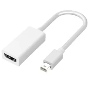 Mini DP Thunderbolt To HDMI Cable Adapter 30hz 4K For MacBook Air/Pro Lenovo X1 - Picture 1 of 12