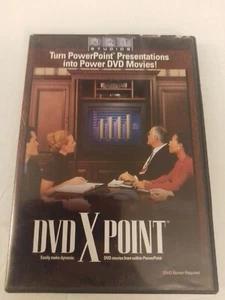 DVD X Point CD-ROM for Windows Makes DVD Movies from PowerPoint Presentations - Picture 1 of 3