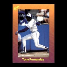 Tony Fernandez 1989 Classic Travel Toronto Blue Jays #115 R320I 60