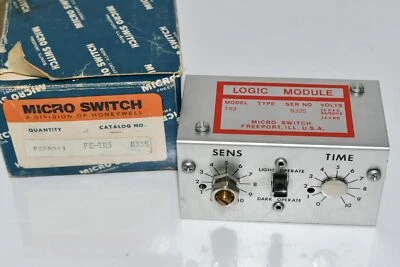 NUEVO Microswitch Honeywell FE-TR3 SENSOR FOTOELÉCTRICO 15 VAC 12 VDC 50/60 HZ Foto 1 de 4