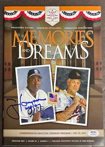 Tony Gwynn Signed Memories And Dreams Magazine PSA AO99405 - Picture 1 of 2