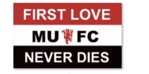 Bandera Manchester United 6 pies X 4 pies One Love Man Utd bandera MUFC - Imagen 1 de 2
