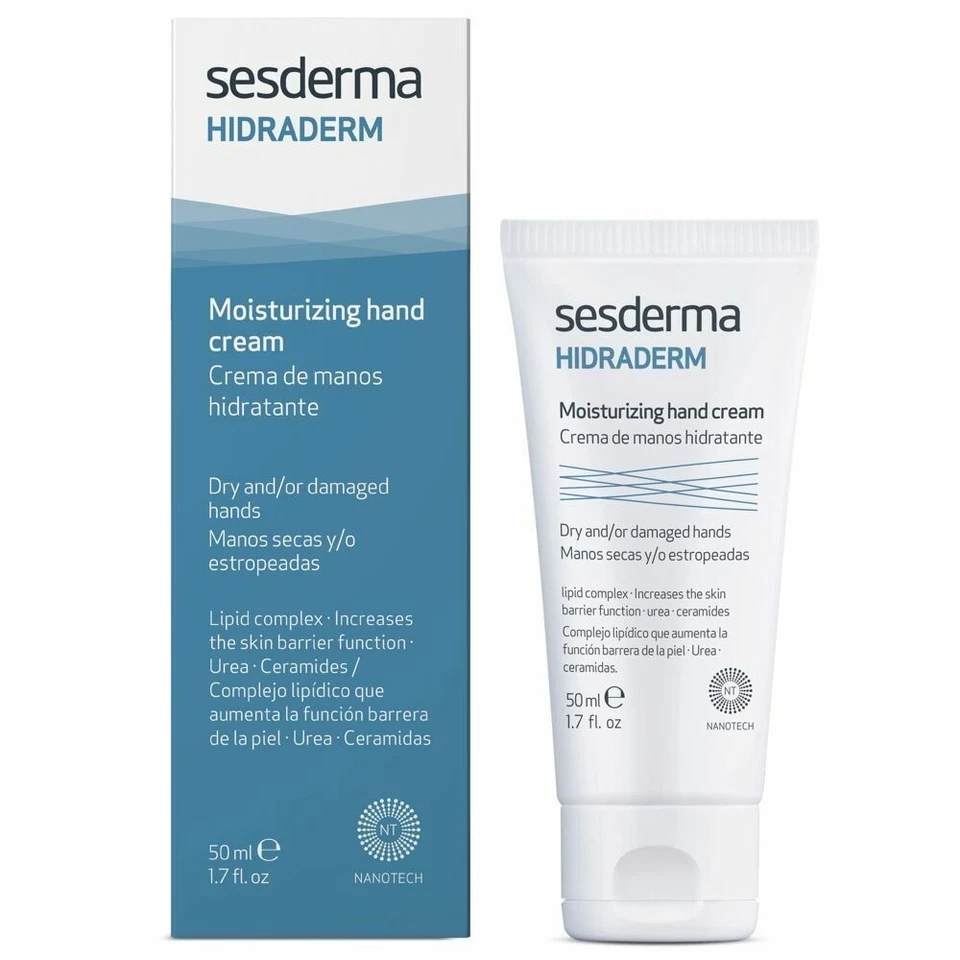 Crema de manos hidratante Sesderma Hidraderm 50 ml / 1,7 oz caducidad: 05/2026 Foto 1 de 1