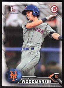 2016 Bowman Draft #BD-86 Colby Woodmansee   - FREE SHIPPING