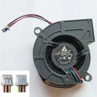 DELTA BUB0512HHD 5015 DC 12V 0.26A 3WIRE Blower projection turbine cooling fan - Image 1 of 3