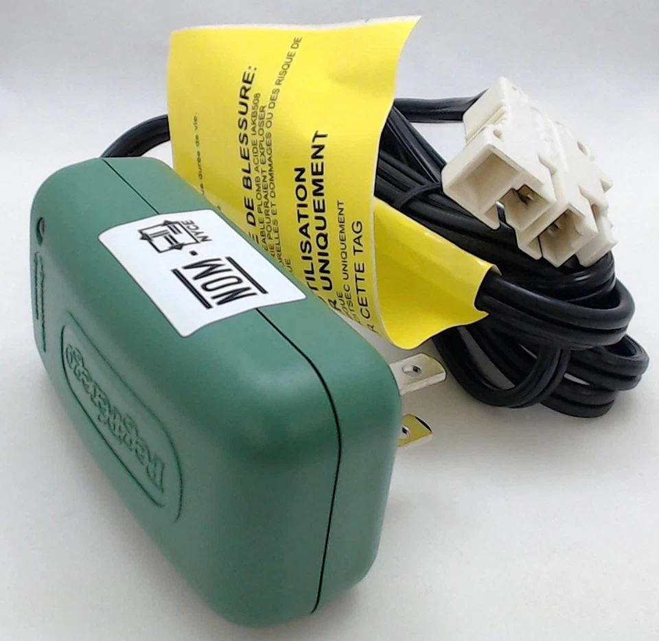 6v Green Battery Charger Authentic Peg Perego MECB0037U for Ride on Toys 6 Volt