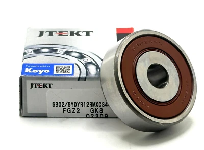KOYO 6302RMX BALL BEARING for TOYOTA/LEXUS IDLER PULLEY 10x42x13mm - Image 1 of 4
