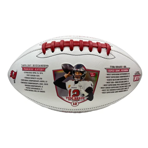 Tampa Bay Buccaneers Super Bowl LV Tom Brady Limited Edition Football Cover