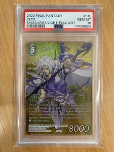 Cecil (16-051L) FOLIE FULL ART PSA 10 - Final Fantasy 73439624 - Bild 1 von 2