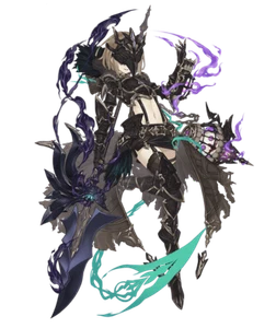 Gretel Crow SINoAlice Sticker Anime Outdoor 6" Car Decal - Picture 1 of 1