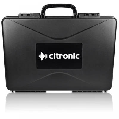 CITRONIC Universal ABS Pick Foam Utility Hard Carry Latched Flight Case Tool Mic Mixer DJ