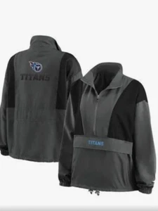 Women's Tennessee Titans Popover Packable Half Zip Windbreaker Size Small - Picture 1 of 1