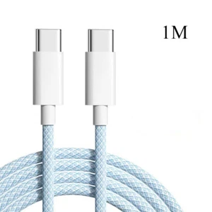 For iPhone 16 Pro Max 15 USB-C to USB-C Cable Fast Charger Type C Charging Cord - Picture 1 of 20