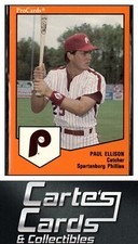 Paul Ellison 1989 ProCards Minor League Team Sets #1041  Spartanburg Phillies