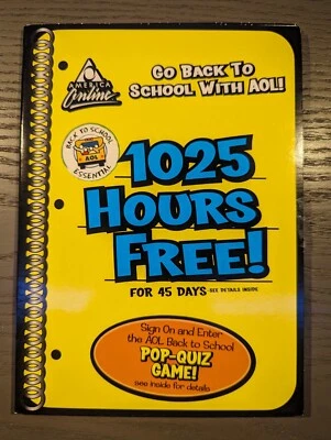 Go Back to School with AOL CD - Includes Pop Quiz Game - New & Sealed Vintage - Image 1 of 2