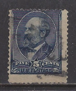 USA 1888 5 Cent James A. Garfield gebraucht 20,00 $ - Bild 1 von 1