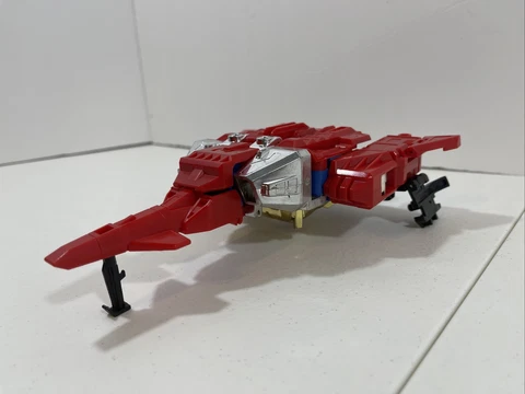 1994 Playmates Superhuman Samurai Syber-Squad Deluxe (Zenon) Vitor Red Jet Cover