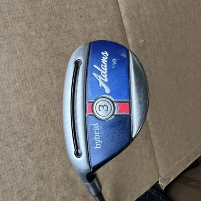 Adams Blue 3 Hybrid LH Golf Club w/ Regular Flex Aldila Adams Blue 55 Shaft - Image 1 of 4