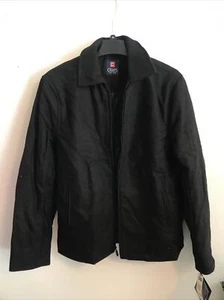 Chaps Mens Black Weekend Hipster Jacket Sz Small Retails $200(10-BX-11) - Picture 1 of 7