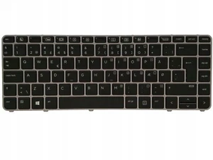 KLAWIATURA HP 1040 G3 ELITEBOOK FOLIO PODŚWIETLANA ORYGINALNA DUŃSKA DEN - Zdjęcie 1 z 2