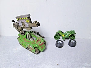 2002 G I JOE HASBRO ROAD REBEL AFV TANK & 1997 LANARO STEALTH CYCLE BIKE - Picture 1 of 3