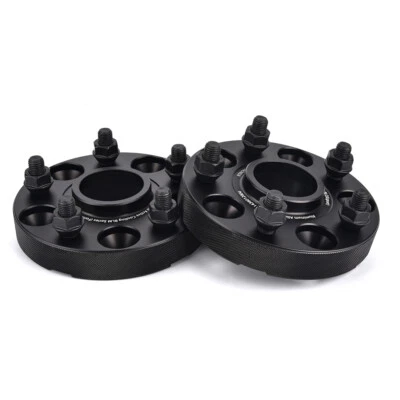 1 Pair 25mm/1'' BONOSS Forged Billet Wheel Spacers for Ford Mustang 1994-2020 - Image 1 of 4