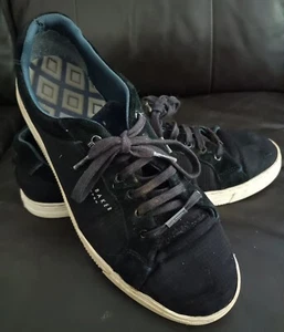 Mens Ted Baker Casual Navy Blue Shoes Size Uk11 - Picture 1 of 8