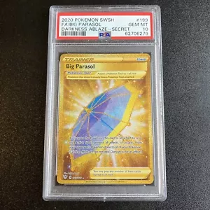 Pokemon Big Parasol Darkness Ablaze PSA 10 199/189 - Picture 1 of 2