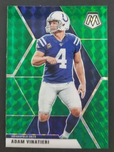 Adam Vinatieri 2020 Panini Mosaic Green Football Card #95 (NM) - Bild 1 von 2