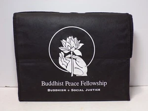 Buddhistische Friedensgemeinschaft "Buddhismus + soziale Gerechtigkeit" Tragetasche 032025WT2 - Bild 1 von 2