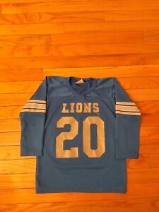 Barry Sanders Detroit Lions NFL Vintage Rawlings Jersey Youth M (10-12)
