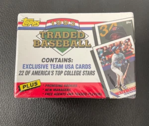 1993 Topps Traded Baseball versiegeltes Set Todd Helton Rookie RC kostenloser Versand - Bild 1 von 1