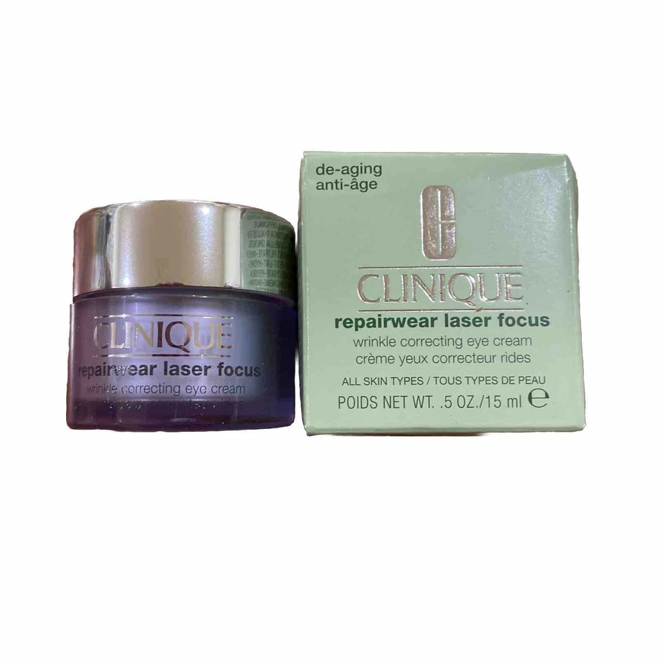 Clinique Repairwear Laser Focus Wrinkle Correcting Eye Cream - 15 ml 47B3 Foto 1 de 1