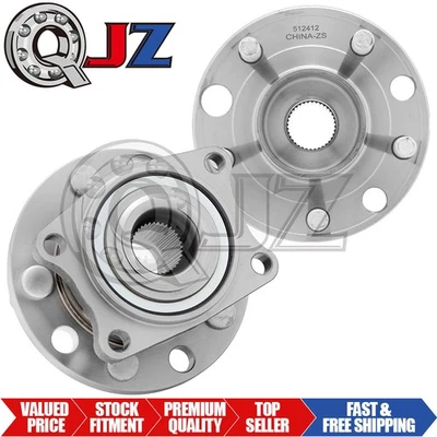 [Cantidad.2] 512412 Conjunto de cojinete de rueda trasera y buje para Volvo S40 2005-2010 AWD Foto 1 de 4