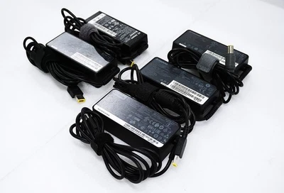 Лот из 5 65 Вт разных адаптеров питания зарядных устройств для ноутбуков Lenovo от оригинального производителя - Изображение 1 из 3