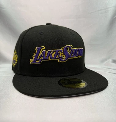 Parche con el logotipo de New Era 59FIFTY Los Angeles Lakers “Lake Show” - Talla 7 3/8 Foto 1 de 4