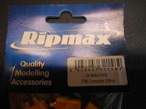 Ripmax O-RAX/10 XT60 Stecker (10 Paar) Mini Z GL Racing - Bild 1 von 2