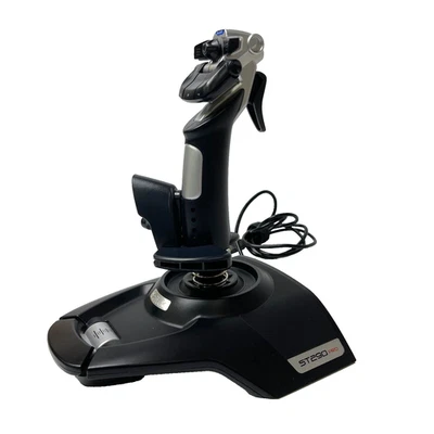 Saitek ST290 Programmable Pro USB Flight Stick Joystick Controller PC Trottle - Image 1 of 4