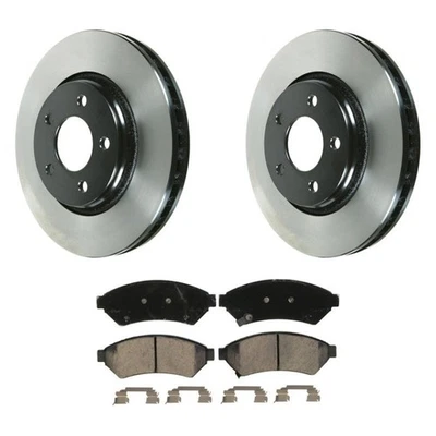 For Pontiac Grand Prix 05-08 Wagner QuickStop Front Brake Kit w Ceramic Pads Foto 1 de 4