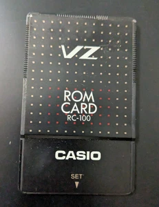 Casio RC-100 Rom Card for VZ-8M VZ-10M etc - works! - Picture 1 of 2