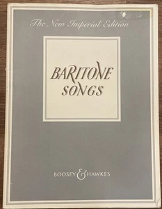 New Imperial Edition Baritone Songs Compiled & Edited Arranged Sydney Northcote - Picture 1 of 4