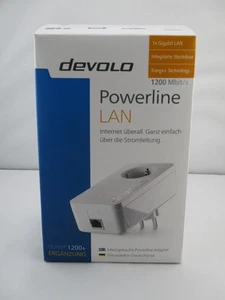 Devolo dLan 1200+ Einzeladapter 1200 Mbit/s Steckdose Powerline Powerlan LAN - Bild 1 von 5